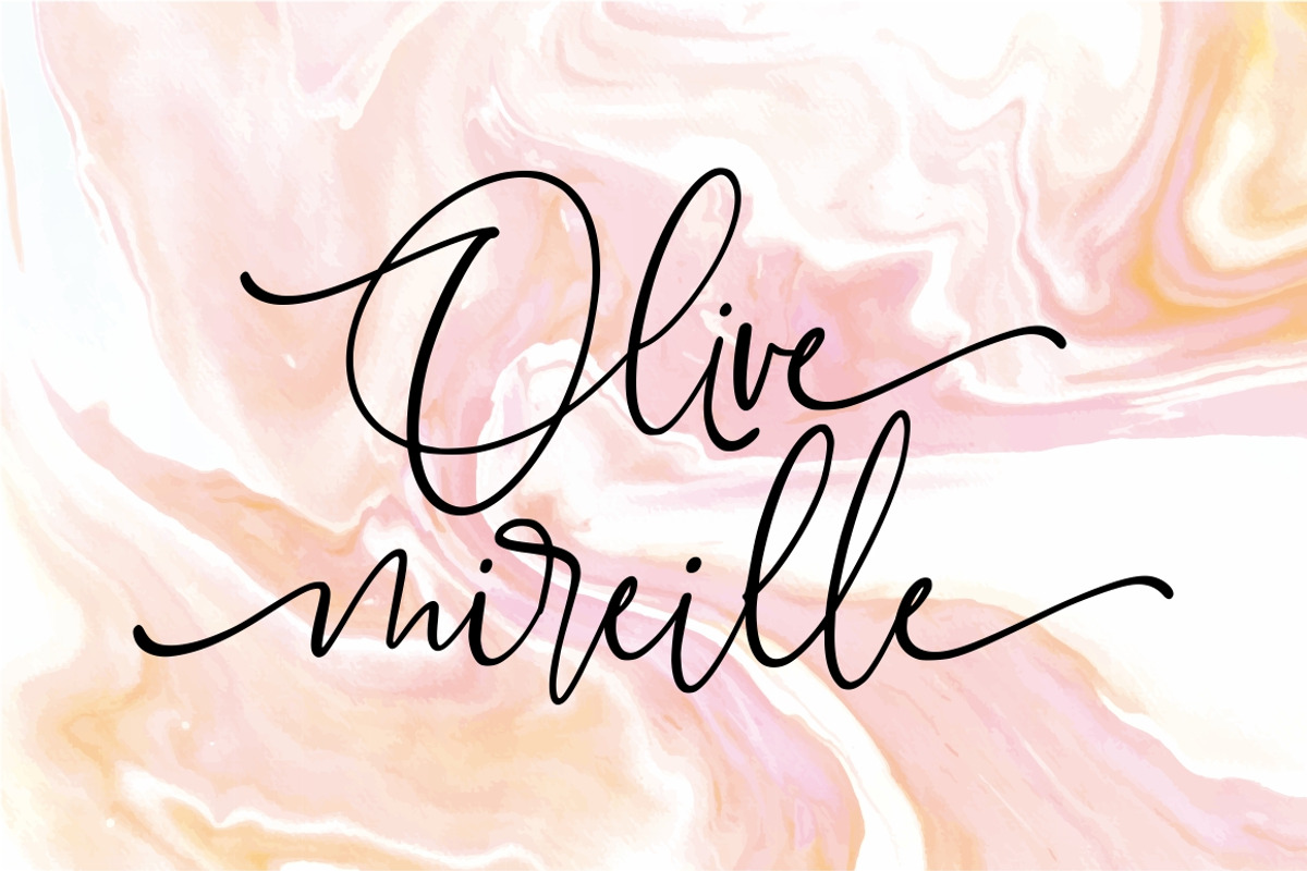 Marchellia - Modern Handwritten Font preview 8