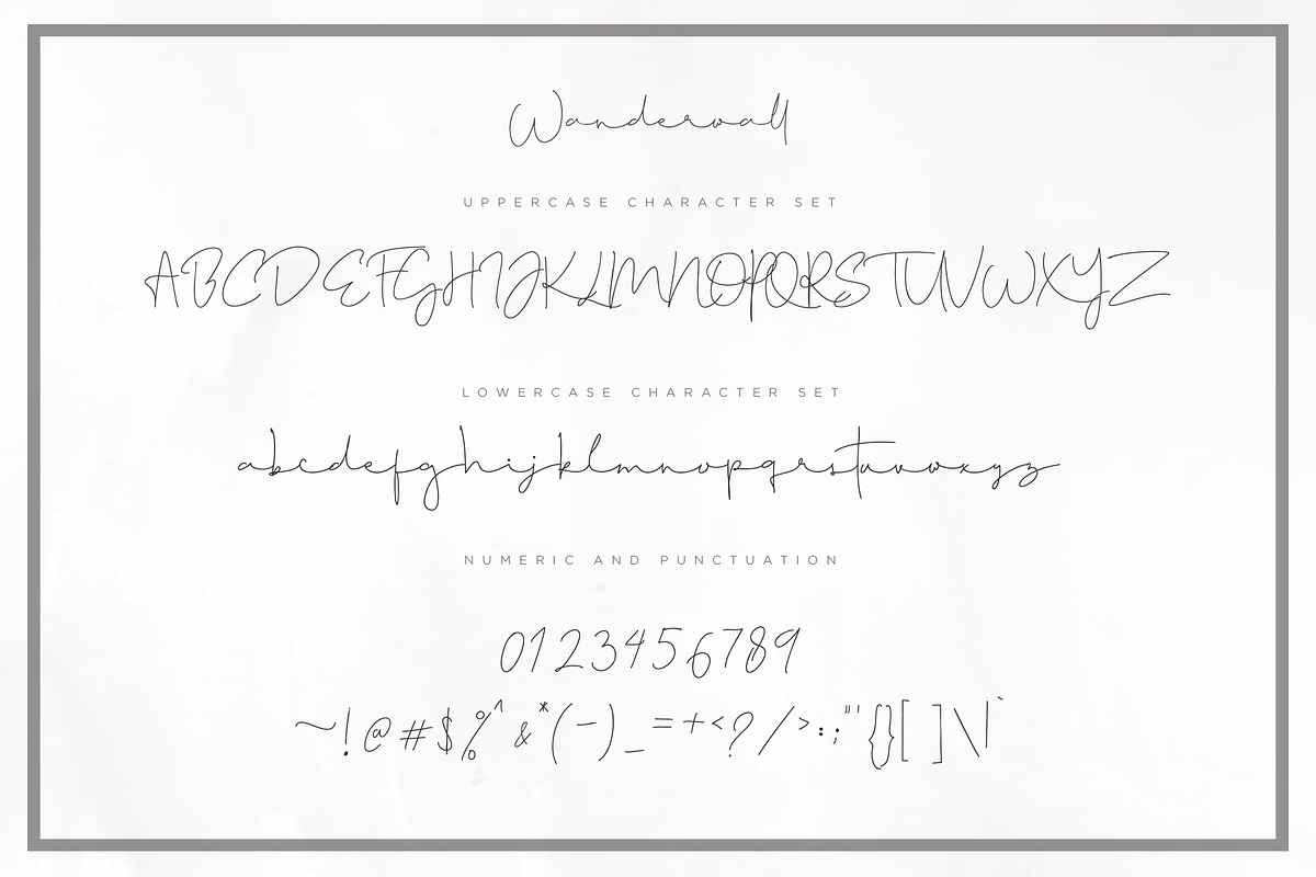 Wanderwall, a Script Font by Chocotype Std (Photo 9 of 10)