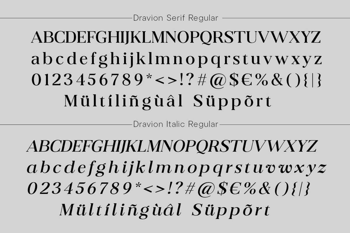 Dravion, a Serif Font by Keren Studio (Photo 11 of 15)