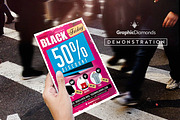 Black Friday Big Sale Flyer PSD, a Flyer Template by GraphicDiamonds (Thumbnail 2 of 4)