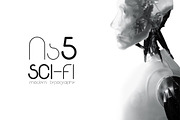 Eva Typeface Sci-fi Font, a Sans Serif Font by DesignSomething (Thumbnail 3 of 5)