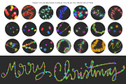 String Lights & Wreath Procreate Set, a Brush Add-On by Studio Kitsch (Thumbnail 9 of 13)