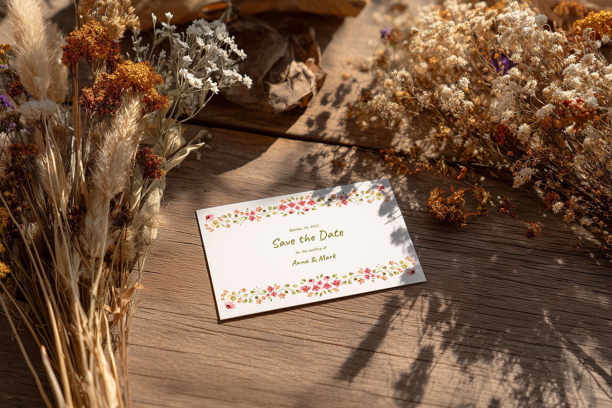 Golden Meadow. Watercolor Autumn Set, a Seasonal Illustration by Liliia Polos Illustration (Photo 10 of 12)