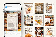 Bakery Instagram Templates, a Social Media Template by Anna Design Studio (Thumbnail 5 of 11)