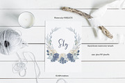 Neutral Beige Flowers Watercolor, a Texture Illustration by LABFcreations (Thumbnail 15 of 15)