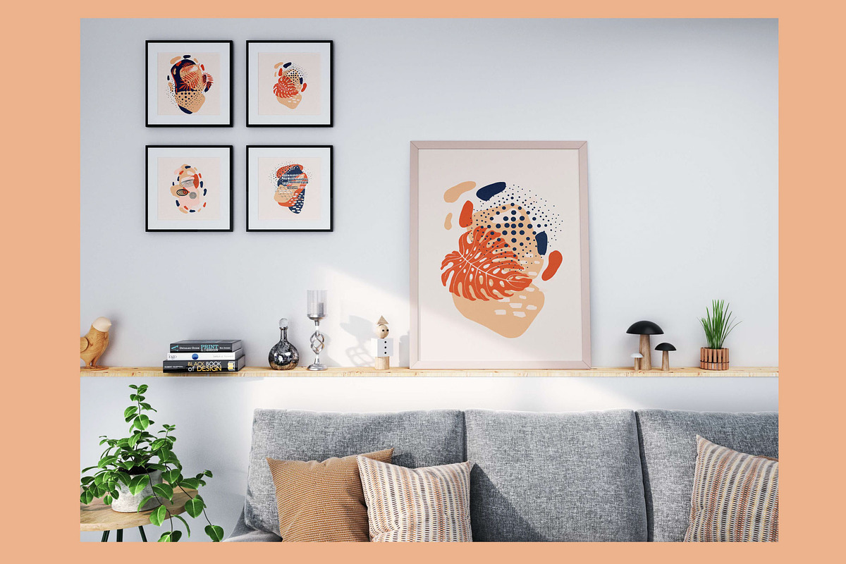 Abstract posters collection, a Texture Illustration by Polanika (Photo 2 of 7)