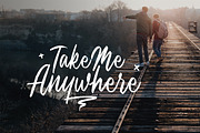 Black Hymned - Font Trio, a Script Font by Littlehand (Thumbnail 3 of 9)