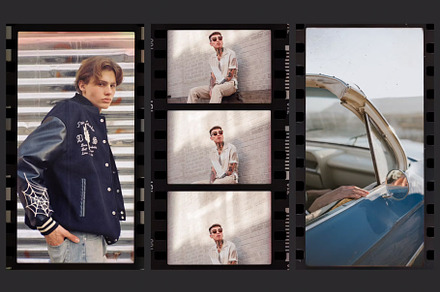 16mm Film Frame Overlays Pack