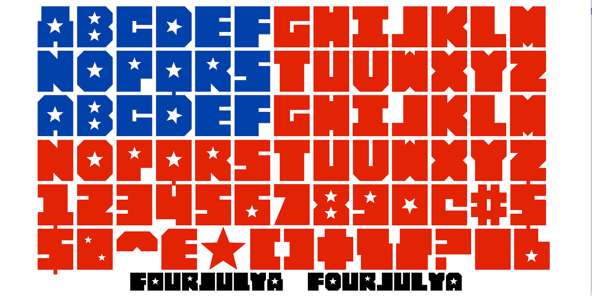 Four July, a Font by Ingrimayne Type (Photo 2 of 5)