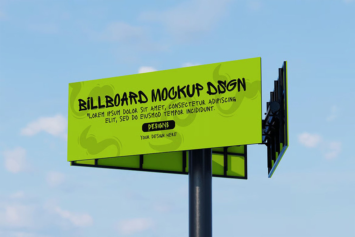 Billboard Mockup, a Mockup by zpackcreative (Photo 2 of 5)