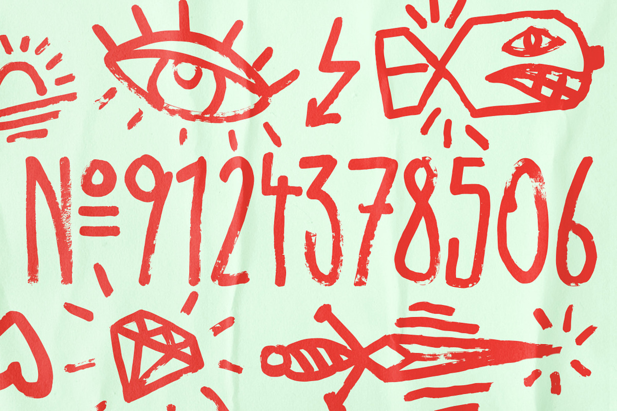 Schabernack One, a Font by XTOPH - Fonts (Photo 2 of 6)