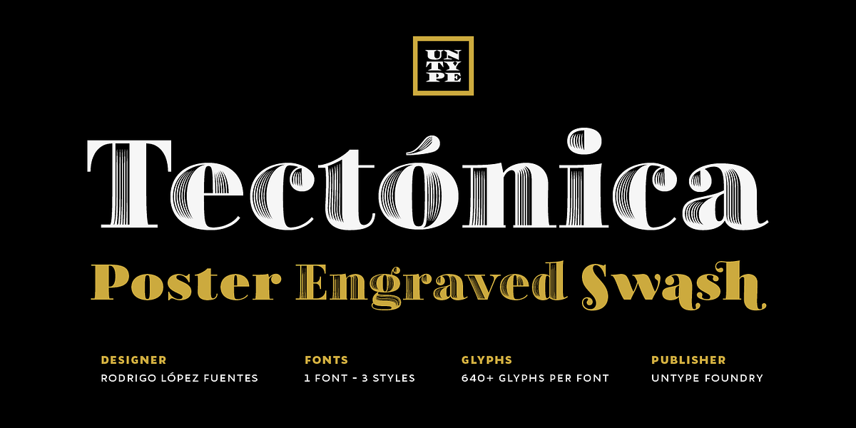 Tectónica, a Serif Font by Untype (Photo 1 of 14)