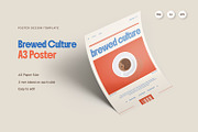 Brewed Culture - Poster, a Poster Template by Fannan Studio (Thumbnail 1 of 2)
