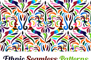 Vector Otomi Style Patterns