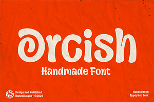 Orcish - Handmade Font