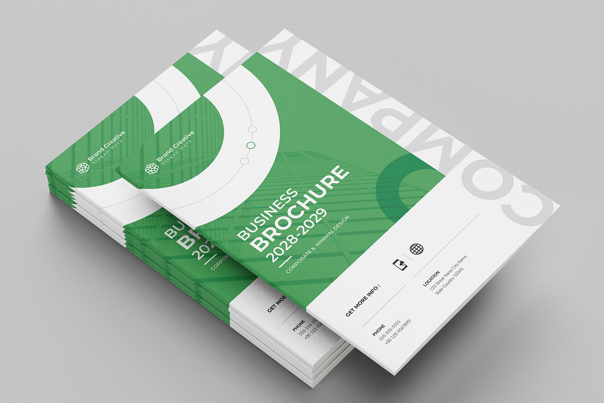 Business Brochure Cover Template, a Brochure Template by Spark_Creative (Photo 11 of 17)