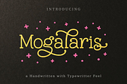 Mogalaris | Handwritten Font, a Slab Serif Font by Ghuroba Studio (Thumbnail 1 of 10)