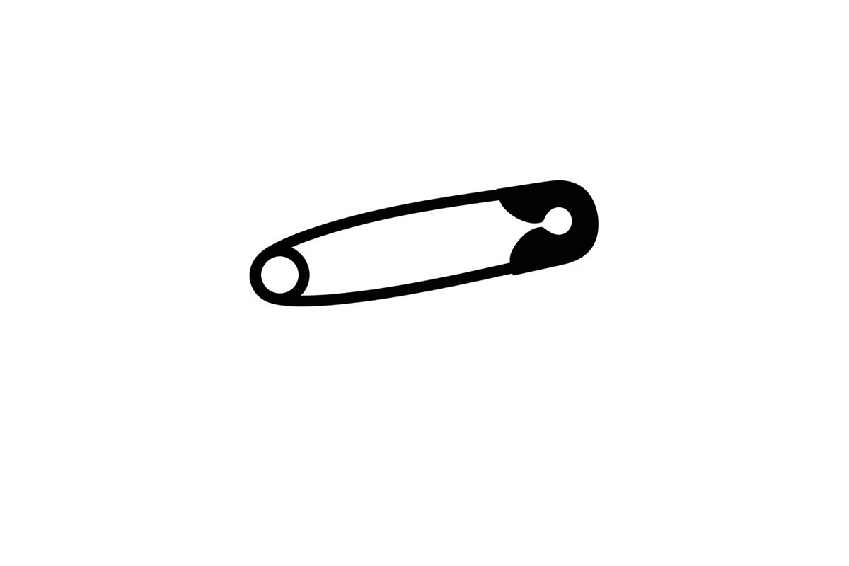 Safety Pin Vector Silhouette Bundle, an Illustration by Designs_River (Photo 11 of 20)