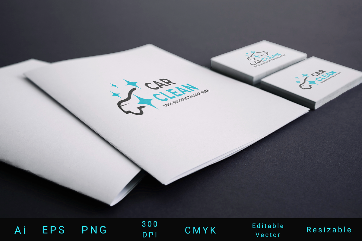 Car Clean/Wash/Service logo, a Branding & Logo Template by kamalrawat_gd (Photo 4 of 8)