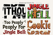 Funny Sarcastic Christmas PNG Bundle, an Illustration by Artnoy (Thumbnail 4 of 8)