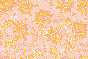 8 Paisley Seamless Vector Pattern