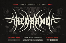 Red Band Typeface