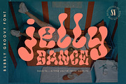 Jelly Dance - Bubbly Groovy Font, a Sans Serif Font by Struvictory.art (Thumbnail 1 of 8)