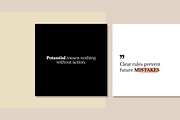 POSITIVE 50 INSTAGRAM POST TEMPLATE, a Social Media Template by RB Boutique (Thumbnail 5 of 10)