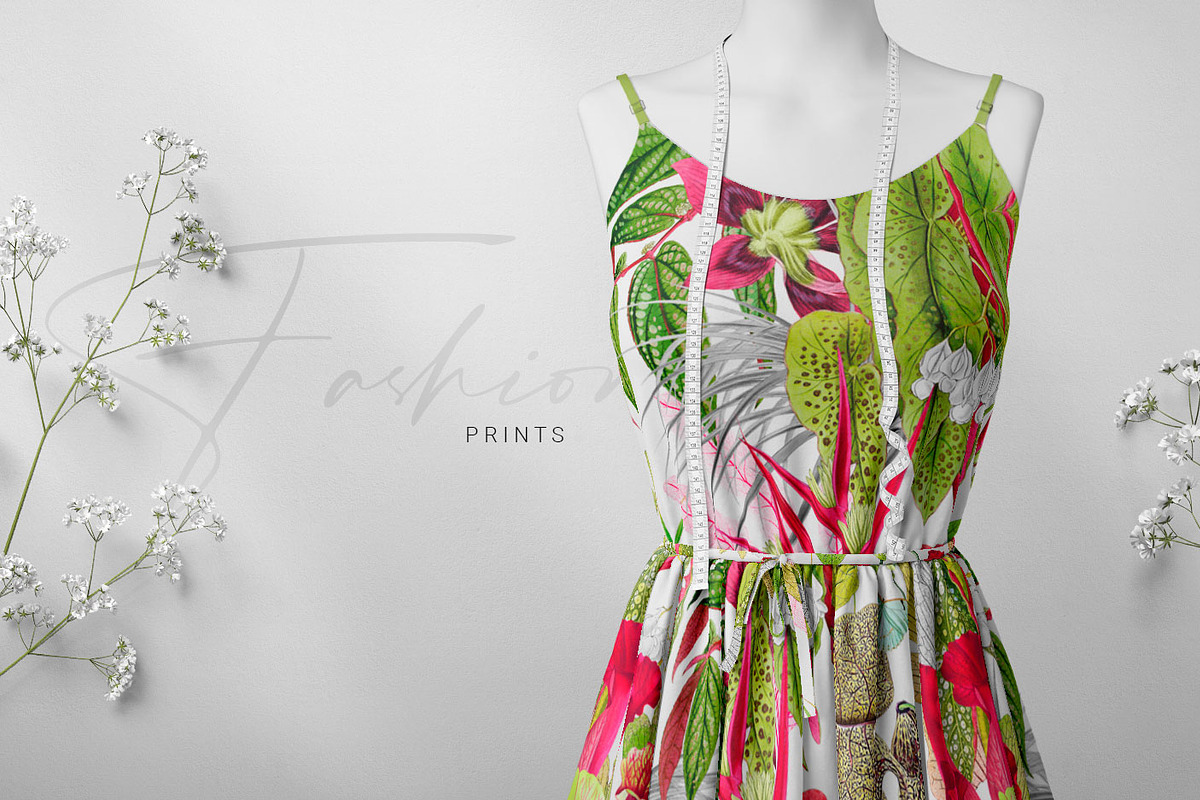 Blómstra, Luxury Spring 2021 Prints!, a Pattern Graphic by Pink Linen (Photo 6 of 14)