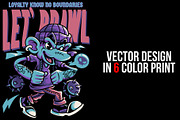 Let's Brawl Illustration, a Person Illustration by badsyxn (Thumbnail 2 of 5)