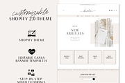 Shopify Theme - Neutral White, a Shopify Template by Macarons and Mimosas (Thumbnail 2 of 11)