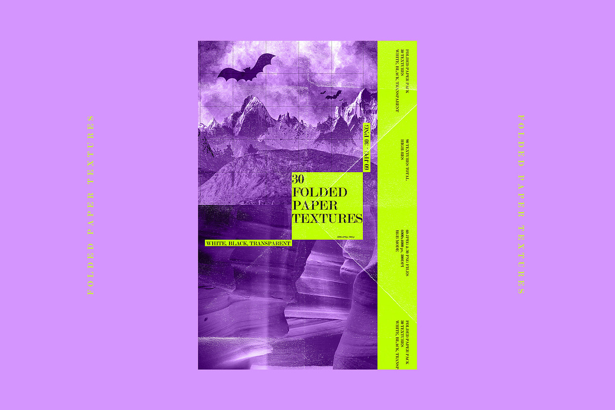 Folded Paper Textures Pack, a Texture Graphic by Gravito (Photo 6 of 12)