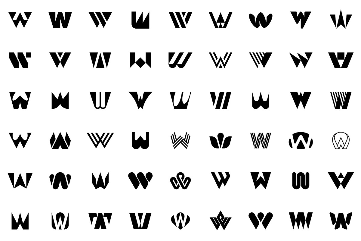Set of letter W logo, a Branding & Logo Template by NataliiaVolyk (Photo 2 of 3)