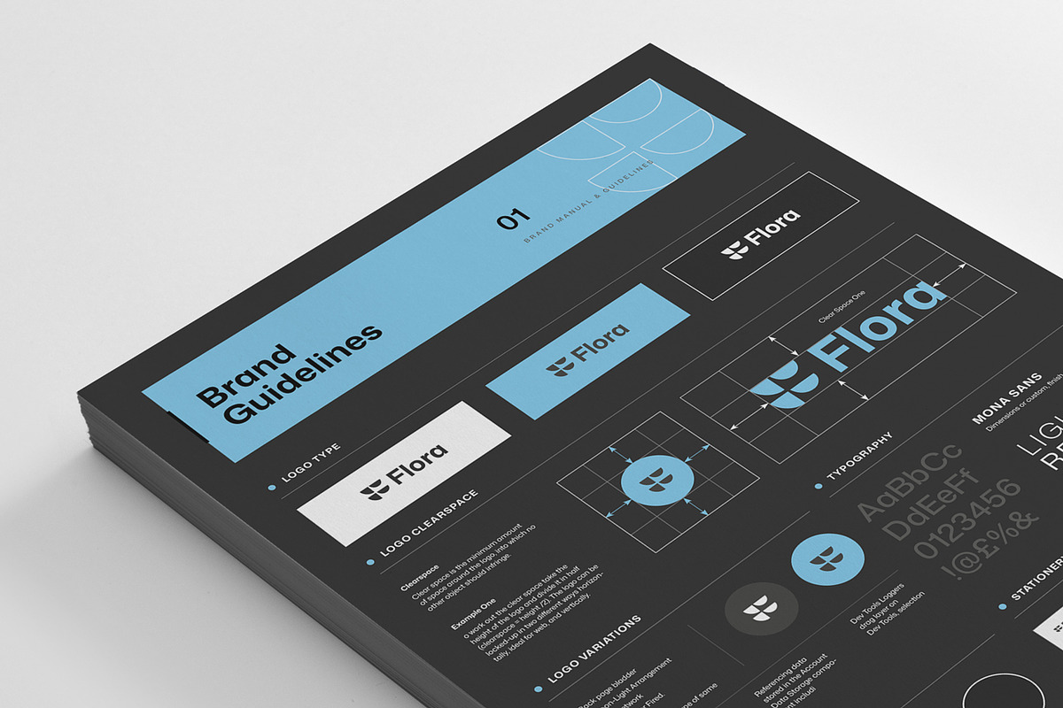 FLORA | Brand Poster, a Flyer Template by KreateTribe (Photo 4 of 4)