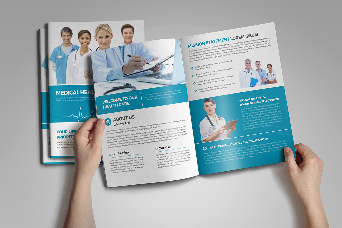 Medical Healthcare Brochure V5, a Brochure Template by JanySultana (Photo 2 of 12)