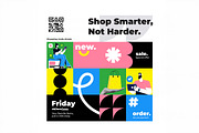 Modern Geometric Creative template, an Education Illustration by Creative Graphics (Thumbnail 7 of 12)