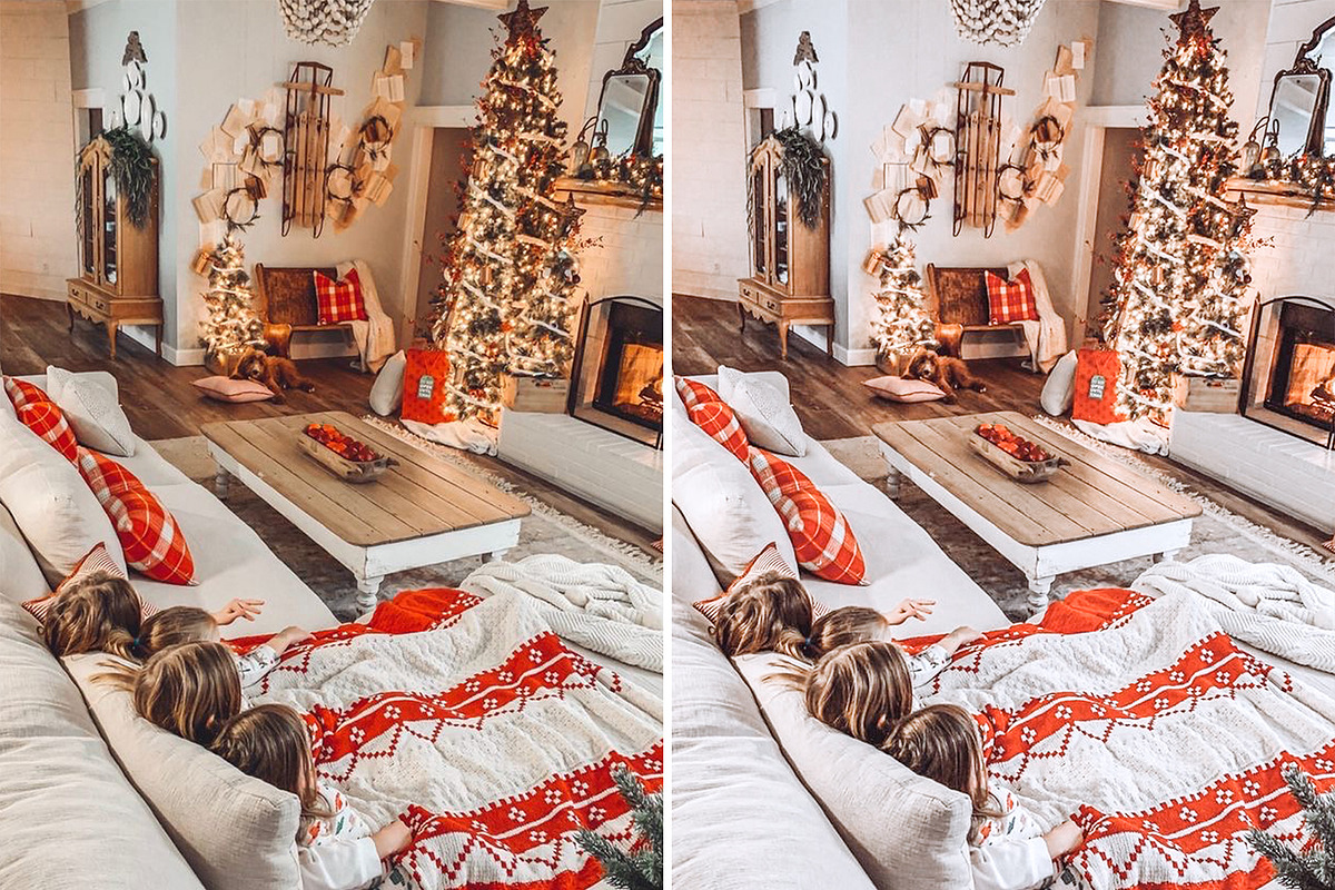 5 Christmas Lightroom Photo Presets, a Preset Add-On by Presets by Yevhen (Photo 6 of 10)