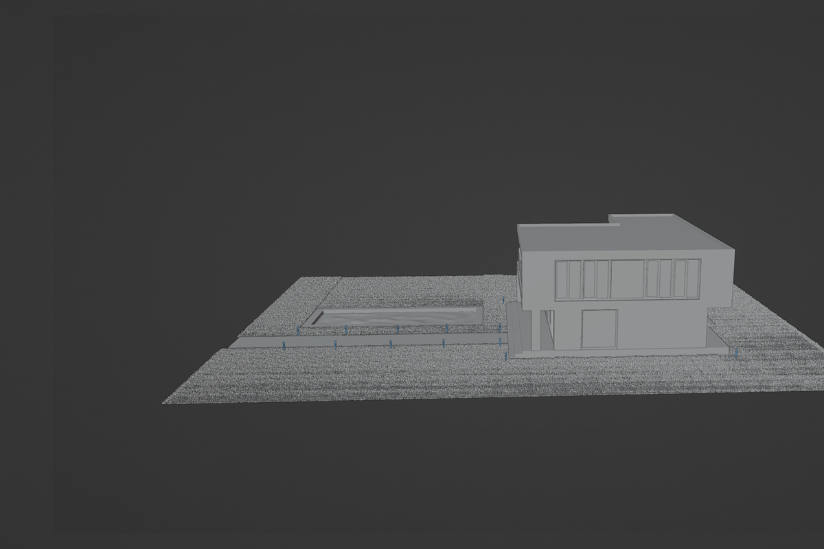 Modern Two-Storey Villa with Pool 3D, an Architecture 3D Model by Casa Mandarina (Photo 10 of 10)