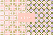 Seamless Geometric Patterns, a Pattern Graphic by Léo Alexandre (Thumbnail 4 of 22)