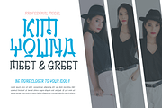 Molyan - Korean Style Font, a Sans Serif Font by twinstd (Thumbnail 3 of 10)