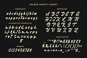 Golden Varsity a College Duo Font, a Slab Serif Font by Blankids Studio (Thumbnail 12 of 14)