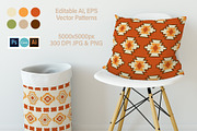 25 Southwestern Vector Patterns, a Pattern Graphic by Katrinelly (Thumbnail 4 of 13)