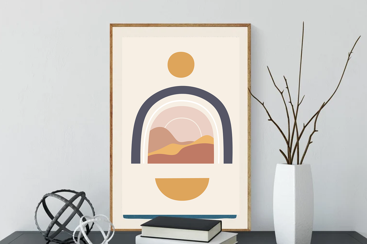 Boho Poster Bundle, an Illustration by KreyaParekh (Photo 2 of 13)