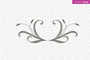 Floral Wedding Monogram