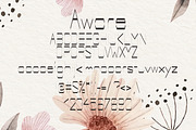 Aware Summer Font, a Script Font by DmDesignsStoreArt (Thumbnail 2 of 2)