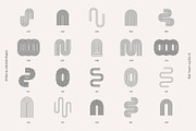 Line Art Geometry & Celestial Shapes, a Graphic by May Motif (Thumbnail 3 of 17)