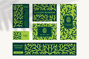 Linocut Conifer Branches Vector Set, a Decorative Illustration by Lettering_Logo (Thumbnail 3 of 13)