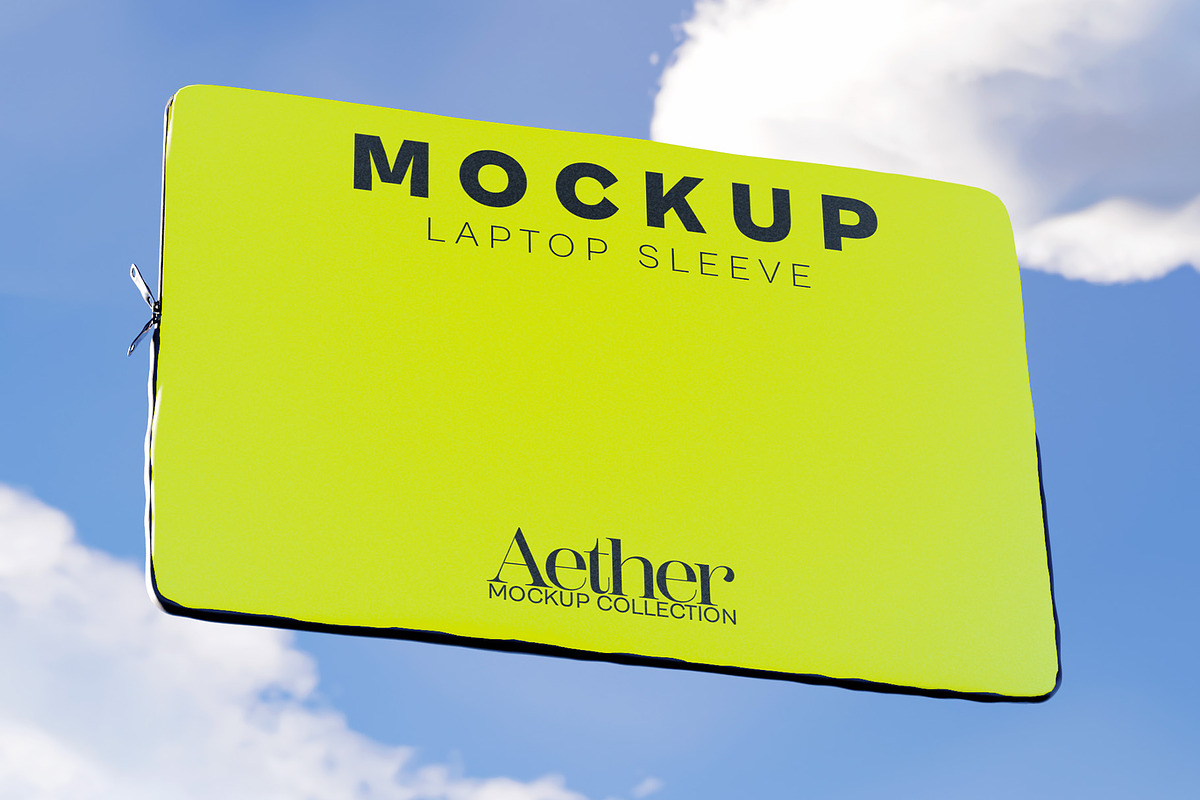 Laptop Sleeve Mockup Bundle, a Merchandise Mockup by Banana Mockups (Photo 4 of 6)