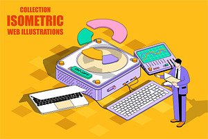 Isometric Web Concepts, a Templates & Theme by alexdndz