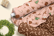 Christmas gingerbread patterns, a Pattern Graphic by Tani Kuzminka (Thumbnail 17 of 20)